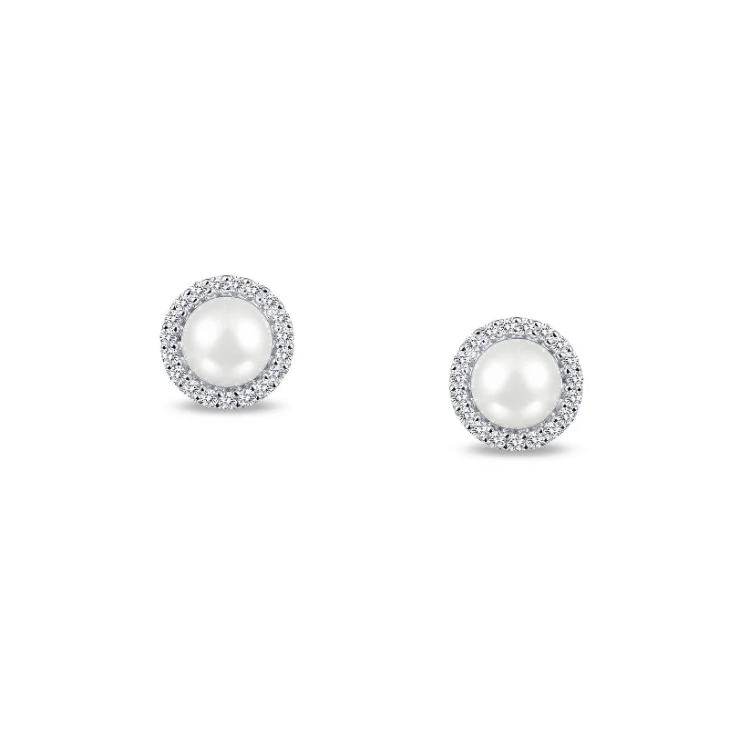 Lafonn Classic Pearl Earring E0234PLP00