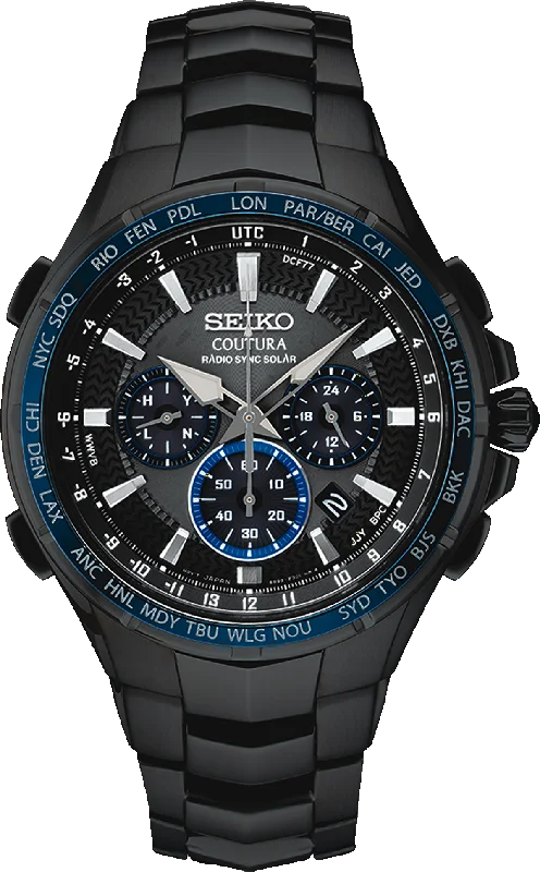 Seiko Coutura Radio Sync Solar Chronograph SSG021