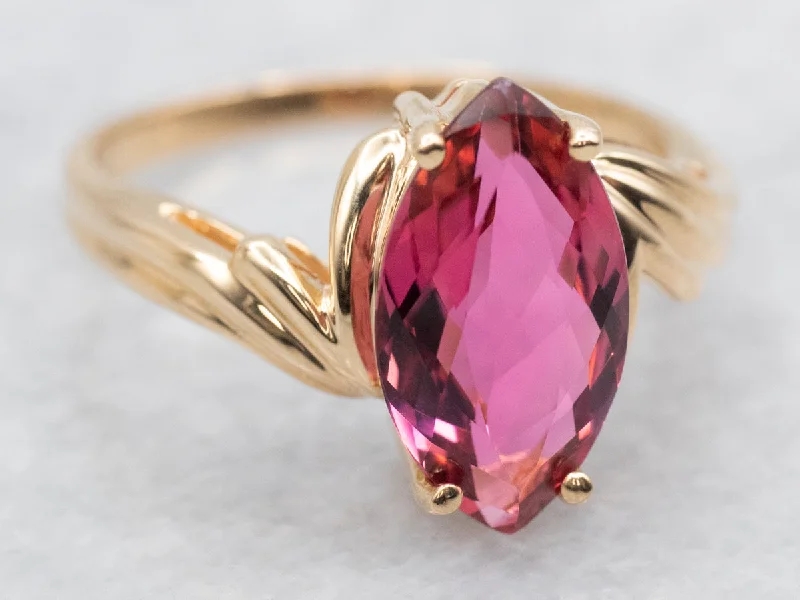 Alexandrite Gemstone Rings with a Chameleon - like Color ChangeAlexandrite Gemstone Rings with a Chameleon - like Color ChangeMarquise Cut Pink Tourmaline Bypass Ring