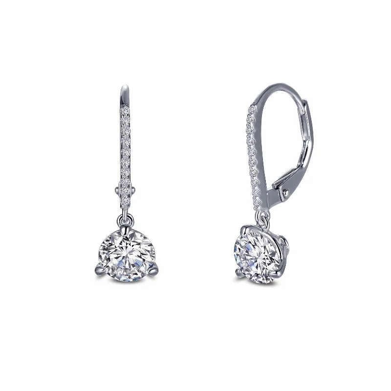 Lafonn Classic Round Diamond Earring E0394CLP00