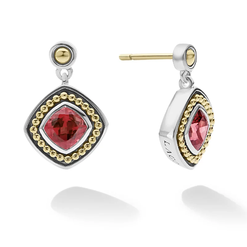 Tourmaline Gemstone Rings in a Multicolor ArrayTourmaline Gemstone Rings in a Multicolor ArrayRittenhouse Rhodolite Garnet Drop Earrings