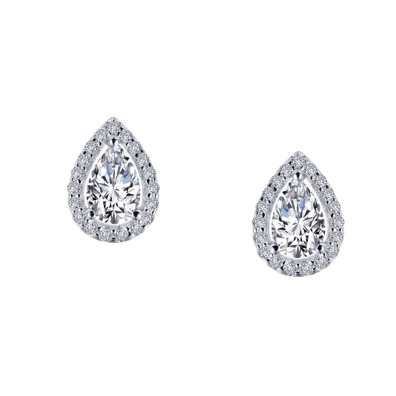 Lafonn Classic Pear Diamond Earring E0330CLP00