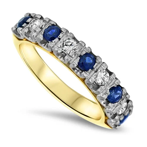 Sapphire Gemstone Rings in a Victorian - Inspired DesignSapphire Gemstone Rings in a Victorian - Inspired Design1.03ct Natural Sapphire and Diamond Handmade Ring in 18ct Yellow Gold