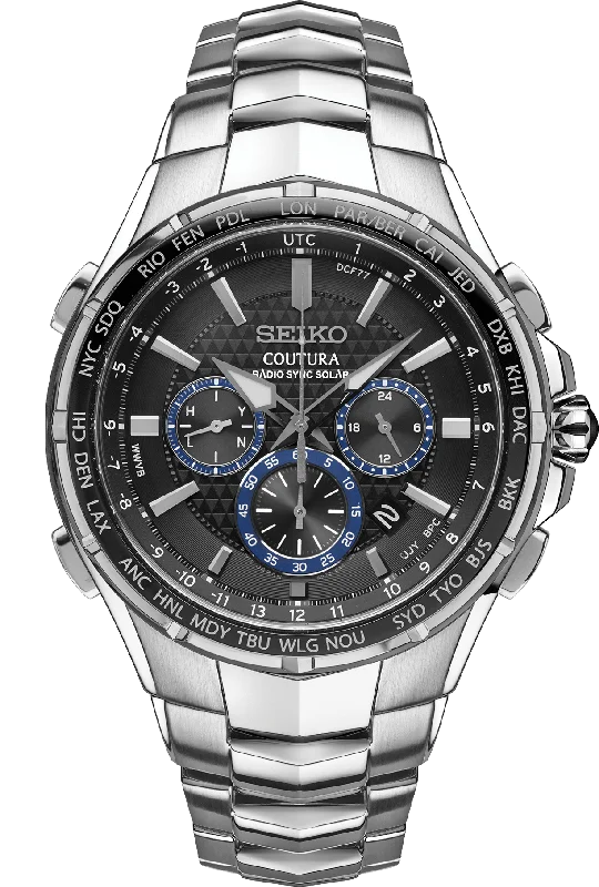 Seiko Coutura Radio Sync Solar Chronograph SSG009