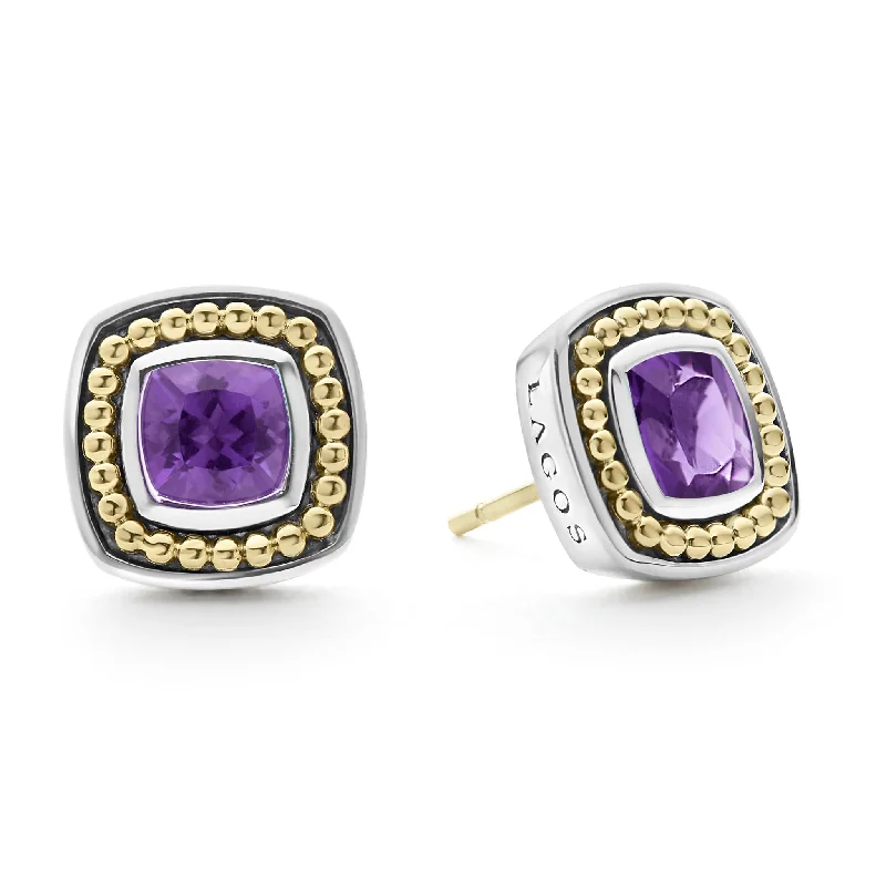 Tanzanite Gemstone Rings with Platinum Milgrain DetailingTanzanite Gemstone Rings with Platinum Milgrain DetailingRittenhouse Amethyst Stud Earrings