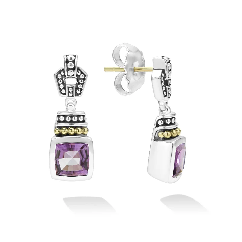 Jade Gemstone Rings with Intricate CarvingsJade Gemstone Rings with Intricate CarvingsCaviar Color Amethyst Drop Earrings