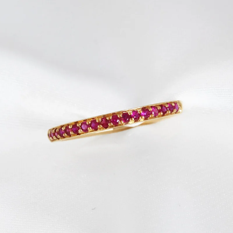 Amethyst Gemstone Rings with Sterling Silver Braided BandsAmethyst Gemstone Rings with Sterling Silver Braided BandsAdelle Ruby