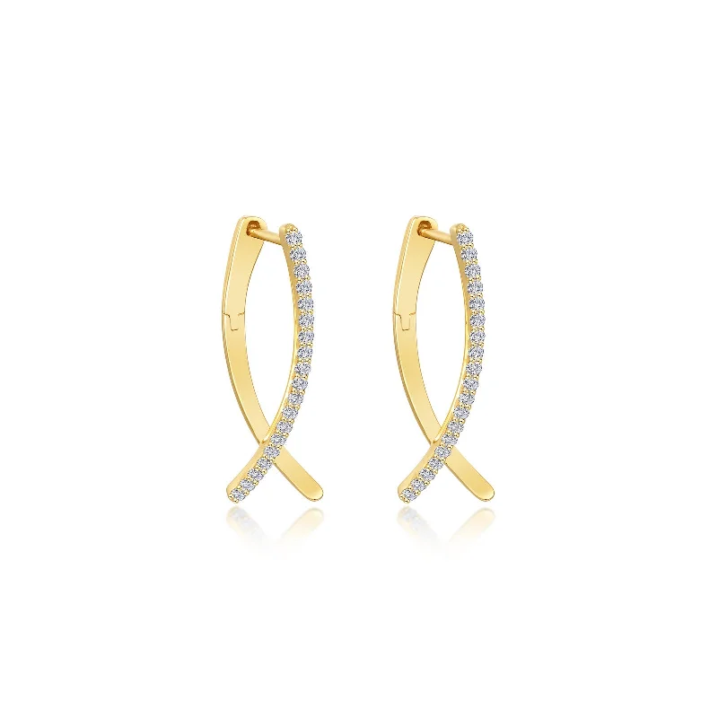 Lafonn Classic Diamond Earring E0600CLG00