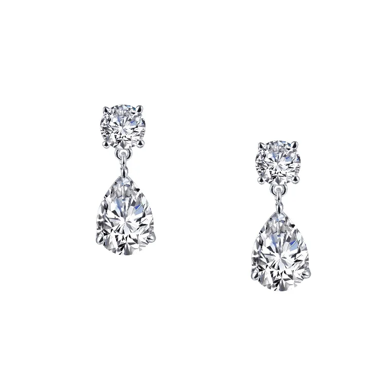 Lafonn Classic Pear Diamond Earring E0334CLP00