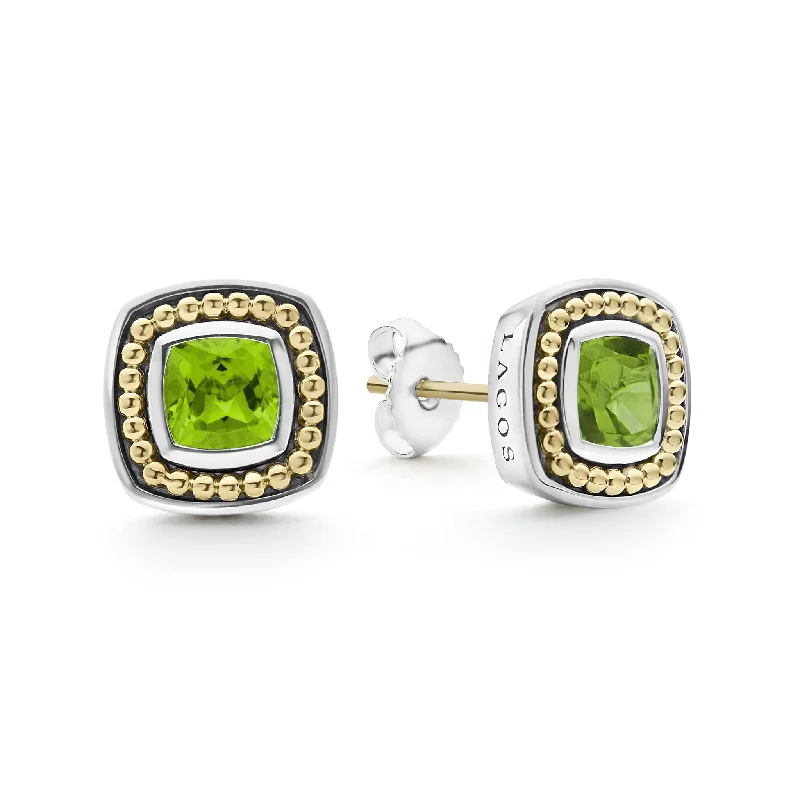 Tourmaline Gemstone Rings in a Multicolor ArrayTourmaline Gemstone Rings in a Multicolor ArrayRittenhouse Peridot Stud Earrings