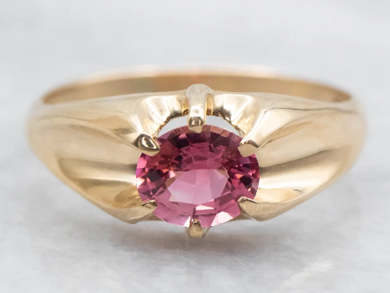 Alexandrite Gemstone Rings with a Chameleon - like Color ChangeAlexandrite Gemstone Rings with a Chameleon - like Color ChangeAntique East-West Set Pink Tourmaline Belcher Ring