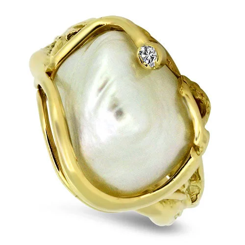 Tourmaline Gemstone Rings in a Multicolor ArrayTourmaline Gemstone Rings in a Multicolor ArraySouth Sea Pearl & Diamond Ring in 18ct Yellow Gold