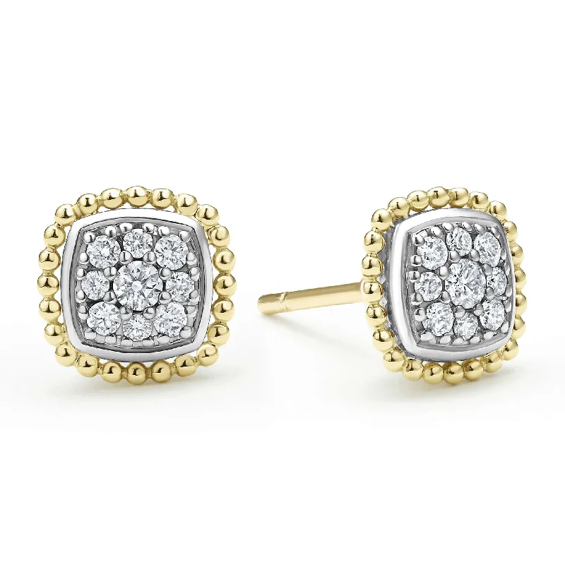 Moonstone Gemstone Rings with a Mysterious SheenMoonstone Gemstone Rings with a Mysterious SheenRittenhouse Two-Tone Caviar Diamond Stud Earrings