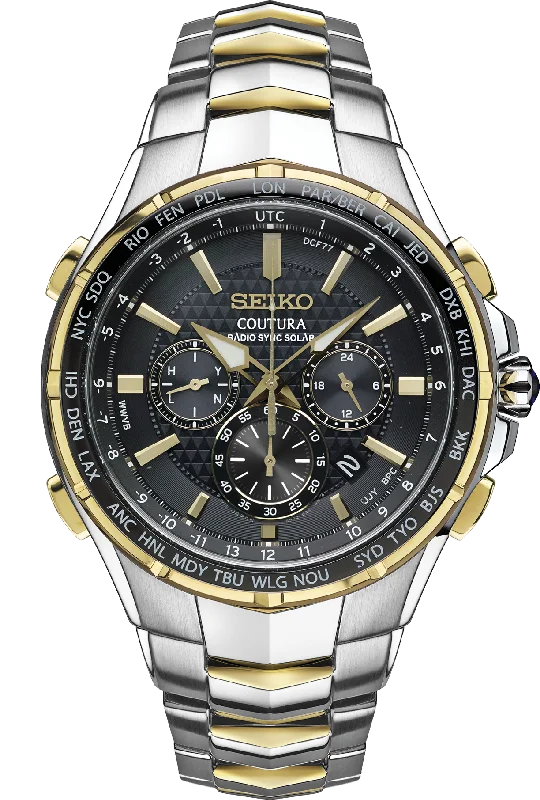 Seiko Coutura Radio Sync Solar Chronograph SSG010