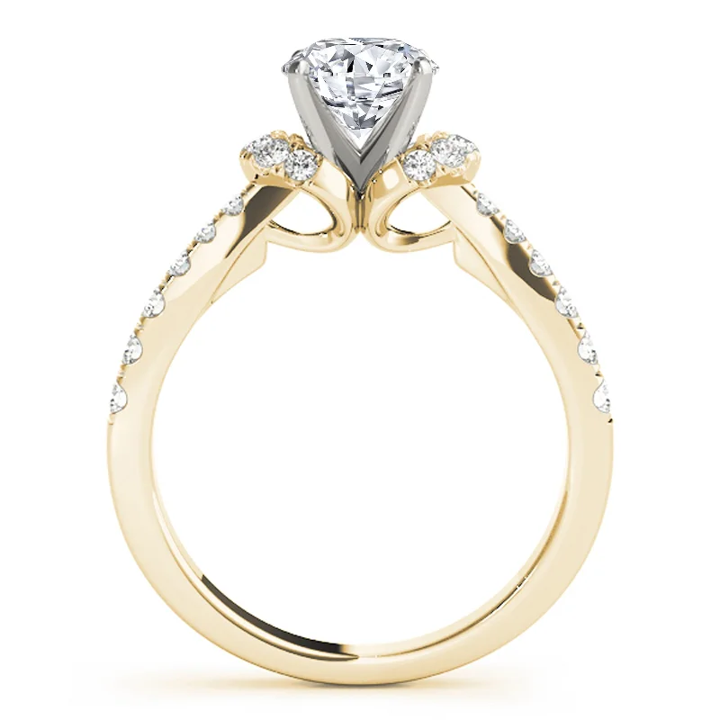 Moissanite Engagement Rings with a Sparkling Center StoneAuriya 14k Yellow Gold Lab Grown Round Diamond Halo Engagement Ring 0.50 to 5.00 ct. tw. (F-G VS)