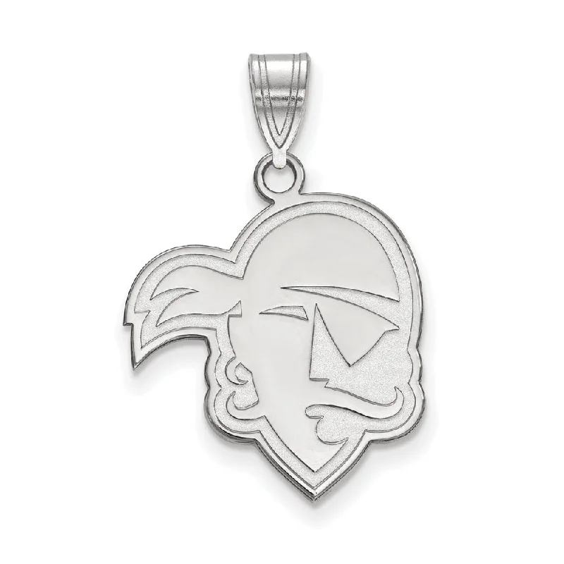 Jade - Carved Pendants in the Form of a Buddha Statue14k White Gold Seton Hall U. Large Mascot Pendant