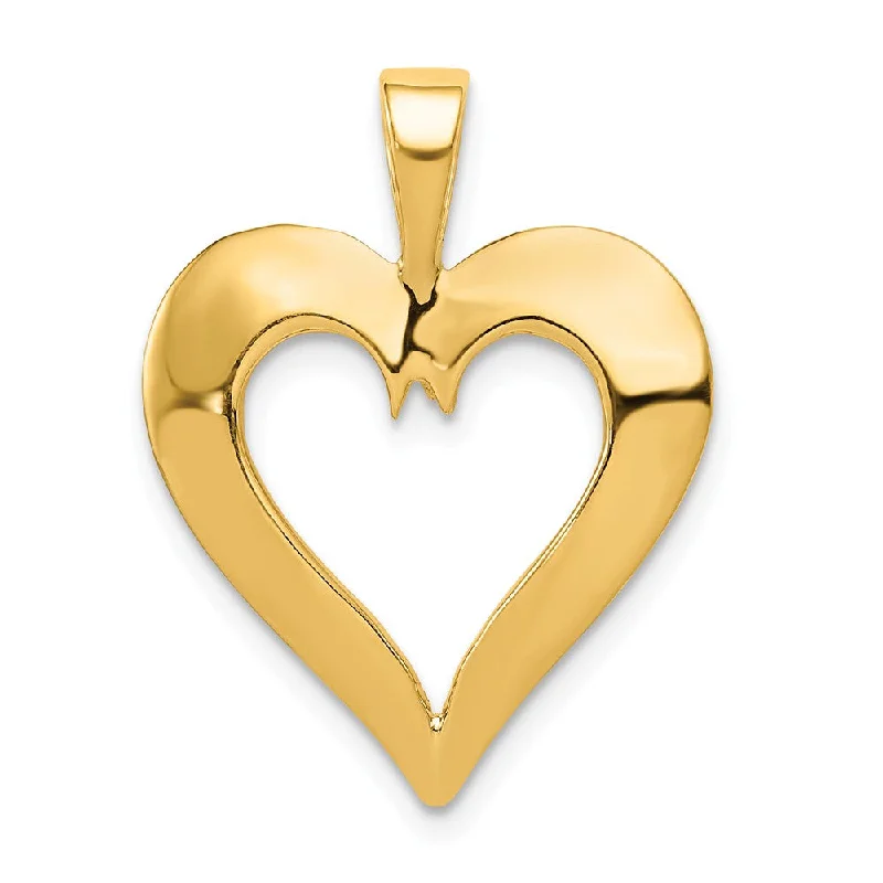 Sterling Silver Pendants with Hand - Engraved Family Crests14k Yellow Gold Heart Pendant, 18mm