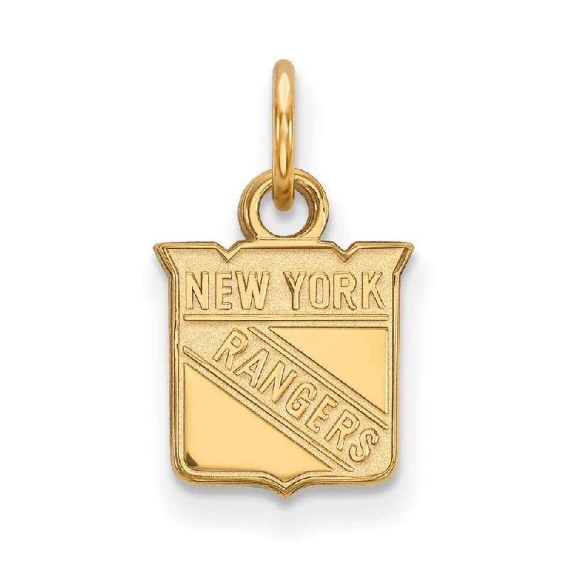 Bone - Carved Pendants with Tribal - Inspired SymbolsSS 14k Yellow Gold Plated NHL New York Rangers XS (Tiny) Charm