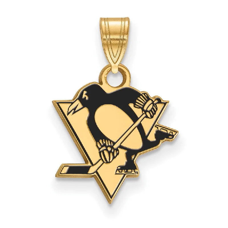 Copper Pendants with Hammered and Patinated FinishesSS 14k Yellow Gold Plated NHL Pittsburgh Penguins SM Enamel Pendant